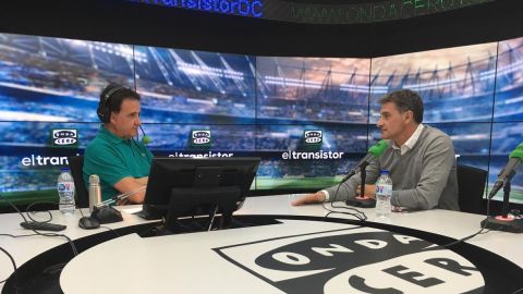 M&iacute;chel Gonz&aacute;lez en El Transistor con Jos&eacute; Ram&oacute;n de La Morena