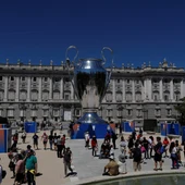 El trofeo de la Champions League, en el Palacio Real El trofeo de la Champions League, en el Palacio Real