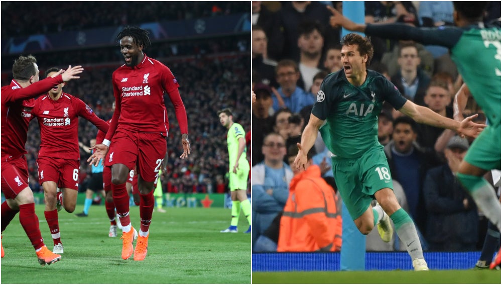 El duro camino de Liverpool y Tottenham hasta la final de la Champions El duro camino de Liverpool y Tottenham hasta la final de la Champions