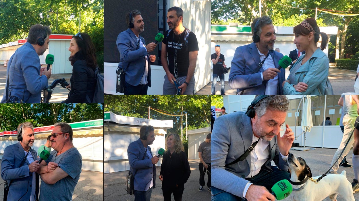 Oyentes en la Feria del Libro, a Carlos Alsina: "Soy una gran admiradora tuya" Oyentes en la Feria del Libro, a Carlos Alsina: "Soy una gran admiradora tuya"