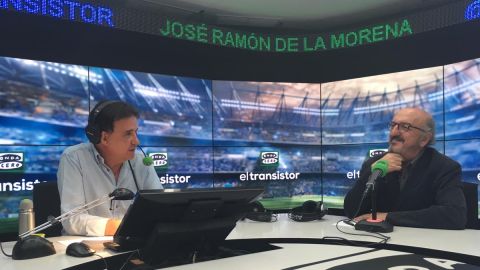 Jaume Roures en El Transistor junto a Jos&eacute; Ram&oacute;n de La Morena