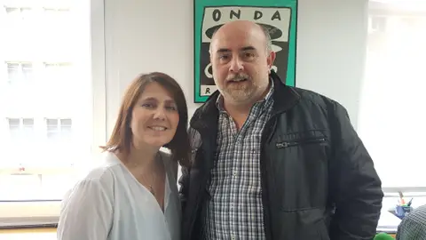 Marisa Lacabe e Iñaki Arrubla Onda Cero Pamplona