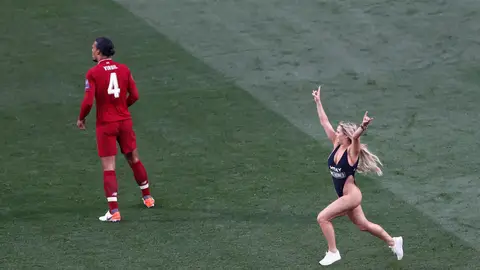 Kinsey Wolanski, en la final de Champions Kinsey Wolanski, en la final de Champions