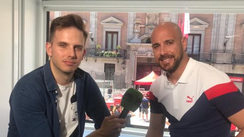 Pepe Reina entrevistado por Gonzalo Palafox