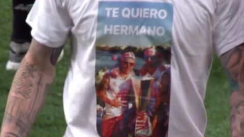 El homenaje de Alberto Moreno