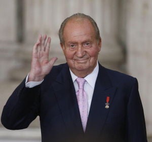 Fotografía de archivo del Rey Juan Carlos Fotografía de archivo del Rey Juan Carlos