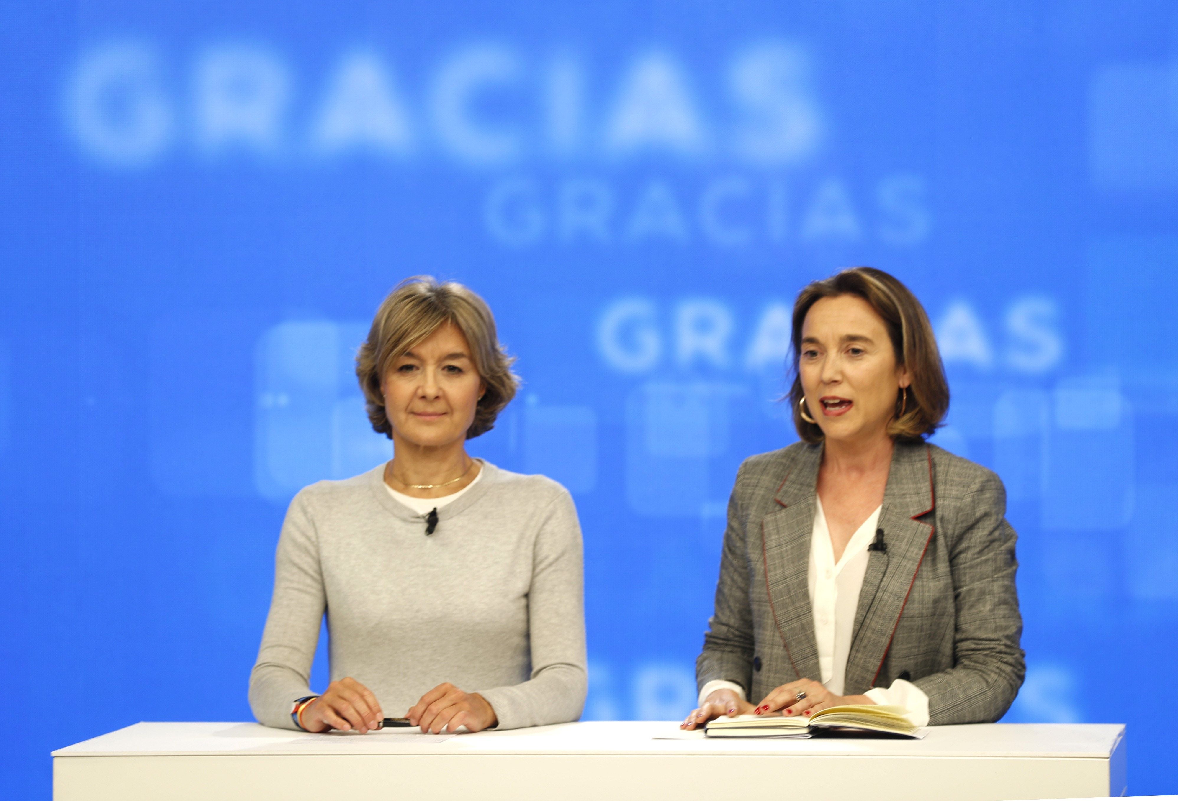 Cuca Gamarra exige al PSOE "altura de miras y reflexión" para "no entregar Navarra al independentismo" Cuca Gamarra exige al PSOE "altura de miras y reflexión" para "no entregar Navarra al independentismo"