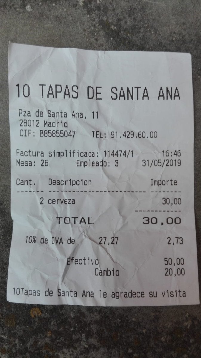30 euros por dos cervezas: Denuncian la estafa a turistas por la final de la Champions 30 euros por dos cervezas: Denuncian la estafa a turistas por la final de la Champions