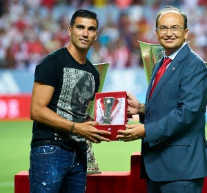 José Antonio Reyes y Pepe Castro José Antonio Reyes y Pepe Castro