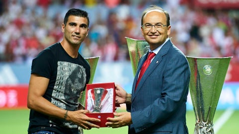 Jos&eacute; Antonio Reyes y Pepe Castro