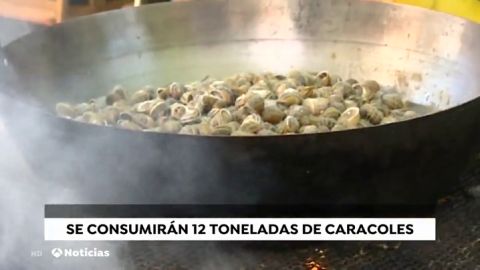 Lleida se comer&aacute; 12 toneladas de caracoles en el Aplec del Caragol