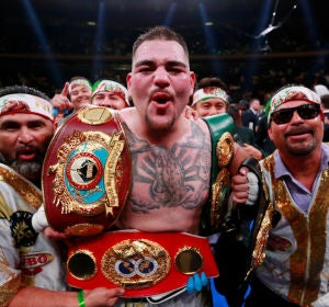 Ruiz Jr., tras ganar a Joshua Ruiz Jr., tras ganar a Joshua