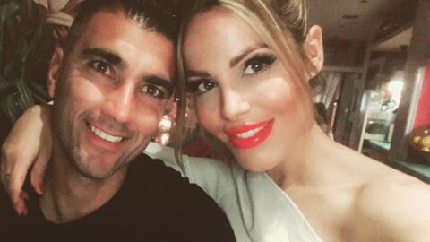 Jos&eacute; Antonio Reyes y su mujer, Noelia