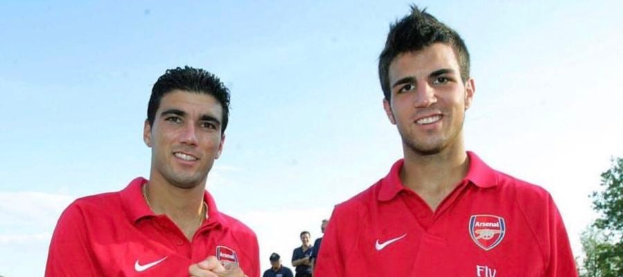 Reyes y Cesc, en el Arsenal Reyes y Cesc, en el Arsenal