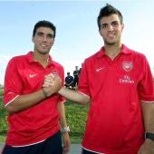 Reyes y Cesc, en el Arsenal