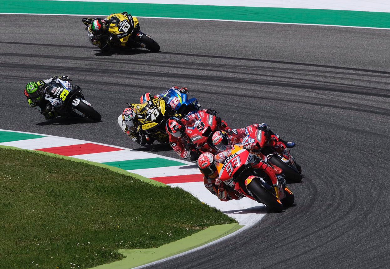 Victoria de Petrucci por 43 milésimas sobre Márquez, que salva el liderato del Mundial de MotoGP Victoria de Petrucci por 43 milésimas sobre Márquez, que salva el liderato del Mundial de MotoGP