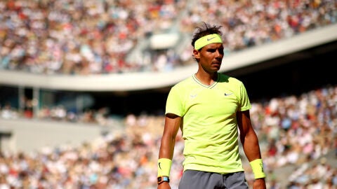 Rafa Nadal, en el Roland Garros