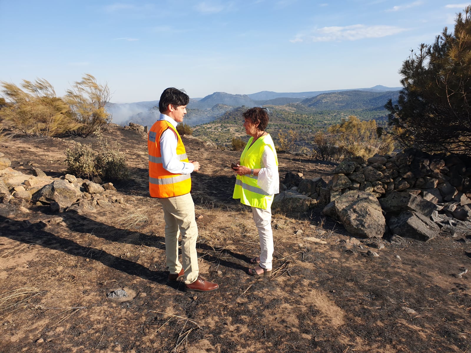 El verano adelantado anticipa los primeros incendios El verano adelantado anticipa los primeros incendios