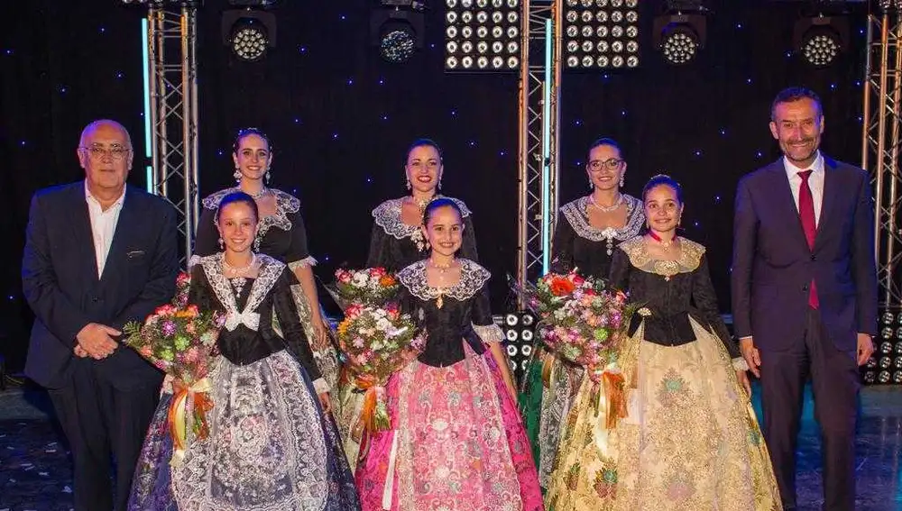 Reinas y Damas de las Fiestas de Elche 2019.