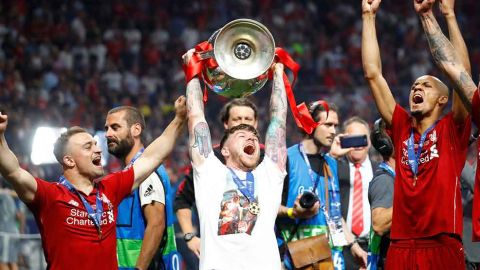 Alberto Moreno, lateral del Liverpool.