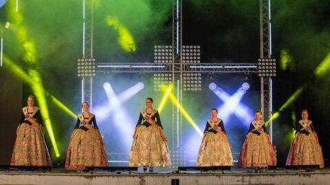 Reinas y Damas de las Fiestas de Elche 2019.
