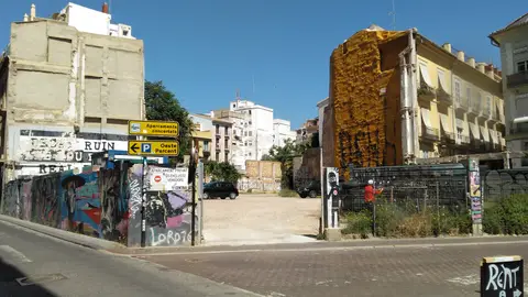 Solar del antiguo Teatro Princesa de València Solar del antiguo Teatro Princesa de València