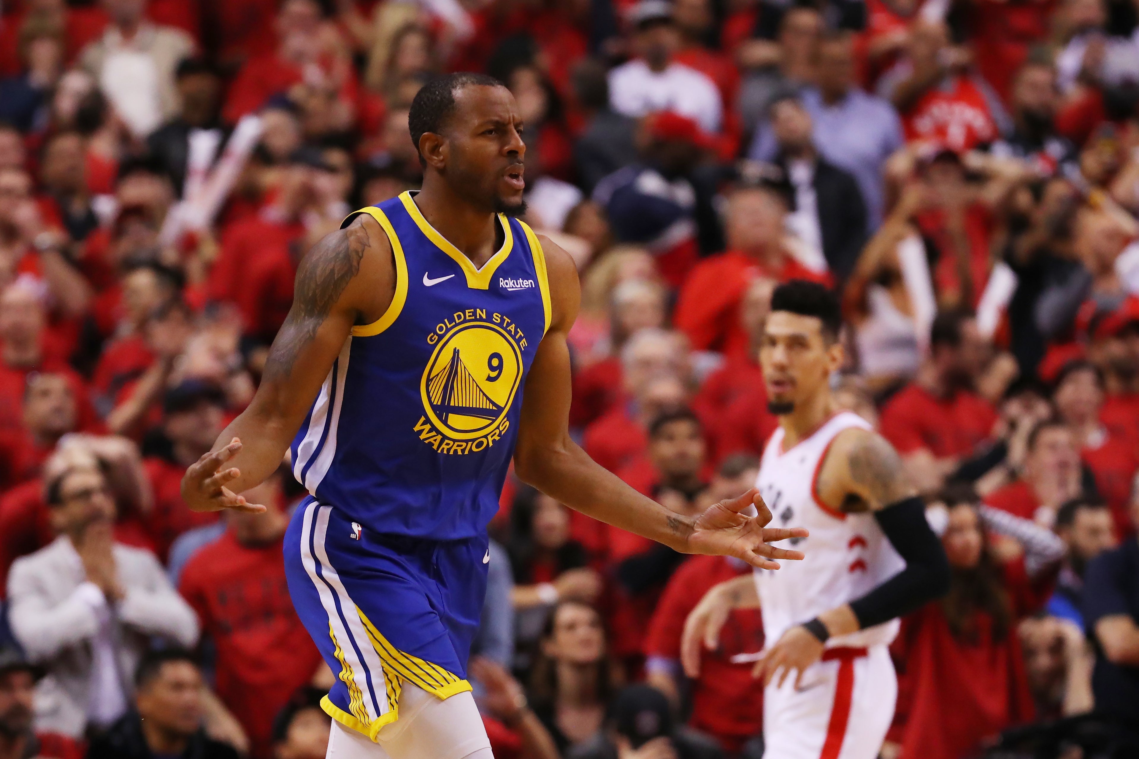 Los Warriors igualan las Finales de la NBA ante los Raptors gracias a un gran Iguodala Los Warriors igualan las Finales de la NBA ante los Raptors gracias a un gran Iguodala