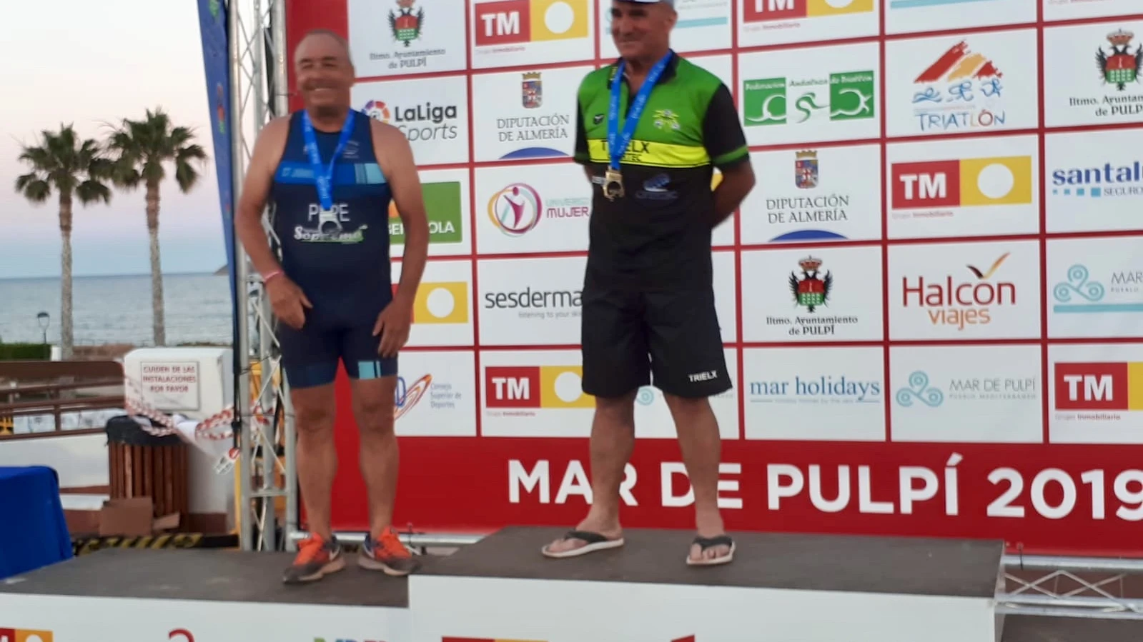 Diego Ortiz, campeón de España de Triatlón Cross en Mar de Pulpí. TRIATLÓN