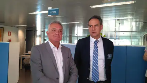 El director general de Puertos y Aeropuertos de Baleares, Xavier Ramis. Turismo de cruceros