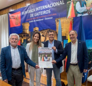 Rosendo na presentación da XXXIV Xuntanza internacional de Gaiteiros Rosendo na presentación da XXXIV Xuntanza internacional de Gaiteiros