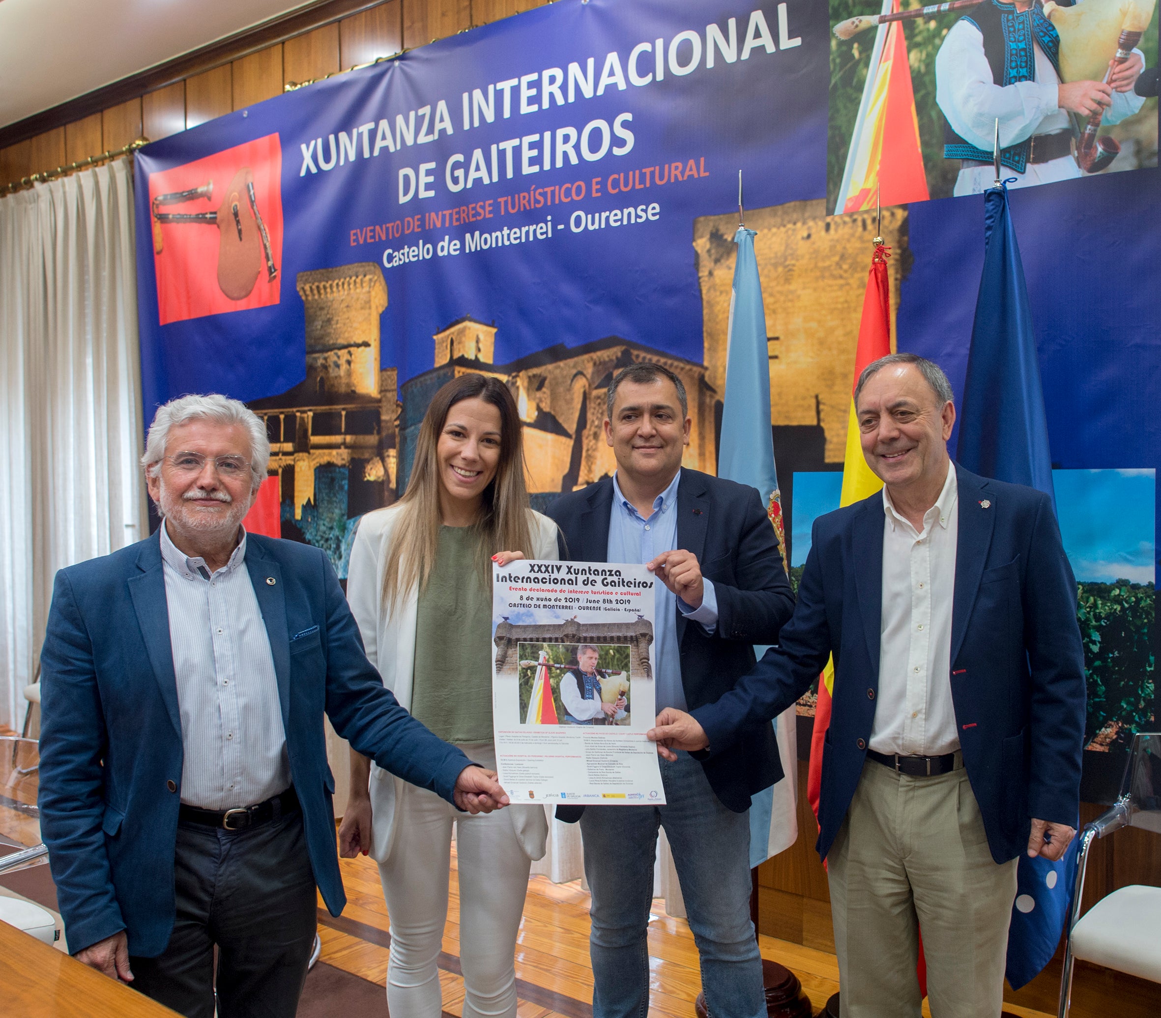 A XXXIV “Xuntanza Internacional de Gaiteiros” reúne a músicos de Galicia, Bélxica, Croacia, Escocia e Alemaña A XXXIV “Xuntanza Internacional de Gaiteiros” reúne a músicos de Galicia, Bélxica, Croacia, Escocia e Alemaña