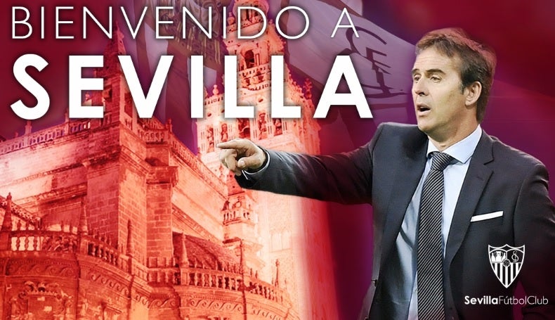 OFICIAL: Julen Lopetegui, nuevo entrenador del Sevilla OFICIAL: Julen Lopetegui, nuevo entrenador del Sevilla