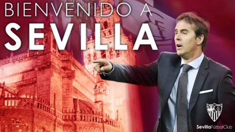 Julen Lopetegui, nuevo entrenador del Sevilla