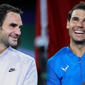 Roger Federer y Rafa Nadal, tras uno de sus partidos Roger Federer y Rafa Nadal, tras uno de sus partidos