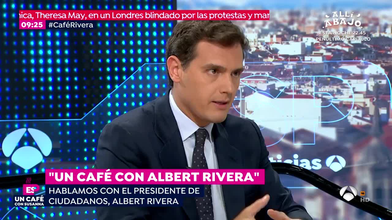 Rivera, sobre el enfado de Vox por el cordón sanitario: "A mí los órdagos y las pataletas no me importan" Rivera, sobre el enfado de Vox por el cordón sanitario: "A mí los órdagos y las pataletas no me importan"