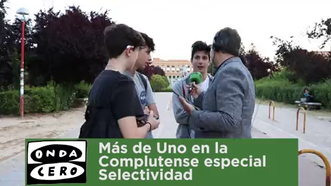 VÍDEO Los mejores momentos del especial de Más de uno Selectividad desde la Complutense VÍDEO Los mejores momentos del especial de Más de uno Selectividad desde la Complutense