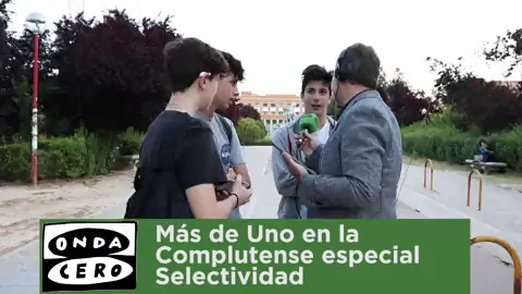 VÍDEO Los mejores momentos del especial de Más de uno Selectividad desde la Complutense VÍDEO Los mejores momentos del especial de Más de uno Selectividad desde la Complutense