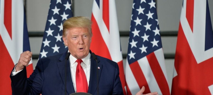 El presidente de Estados Unidos, Donald Trump El presidente de Estados Unidos, Donald Trump