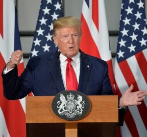 El presidente de Estados Unidos, Donald Trump El presidente de Estados Unidos, Donald Trump