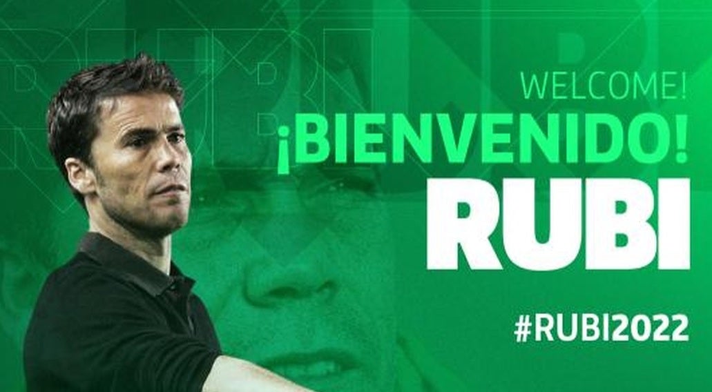 'Rubi', nuevo entrenador del Betis 'Rubi', nuevo entrenador del Betis