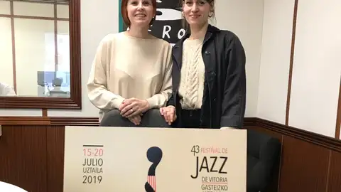 Cartel de la 43 edción del Festival de Jazz de Vitoria Helena Pallares