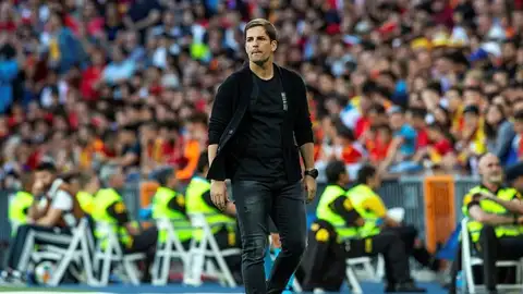 El seleccionador sustituto de Luis Enrique, Robert Moreno. El seleccionador sustituto de Luis Enrique, Robert Moreno.