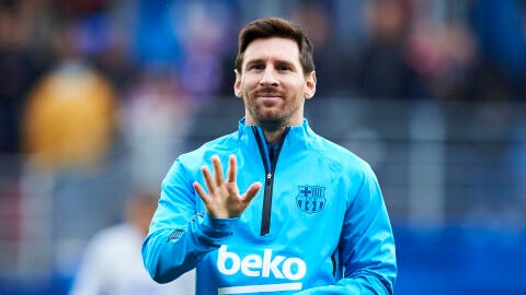 Leo Messi, jugador del Barcelona
