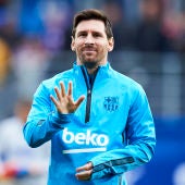 Leo Messi, jugador del Barcelona