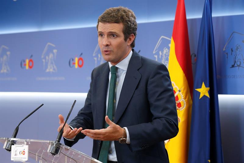 Casado pide que Puigdemont sea detenido y extraditado si va a Estrasburgo Casado pide que Puigdemont sea detenido y extraditado si va a Estrasburgo