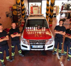 Bomberos que han participado en la competición. Bomberos que han participado en la competición.