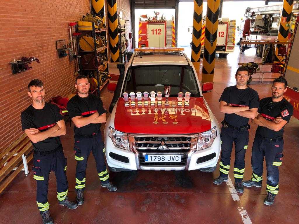 Bomberos de Elche, Almoradí y Villena logran media docena de medallas en el Foro Internacional de Rescate Técnico Bomberos de Elche, Almoradí y Villena logran media docena de medallas en el Foro Internacional de Rescate Técnico
