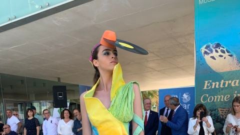 Desfile de moda, con motivo del D&iacute;a Mundial de los Oc&eacute;anos