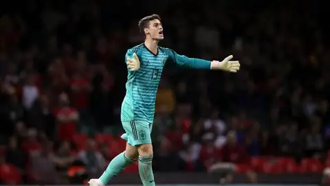 El portero español, Kepa Arrizabalaga. El portero español, Kepa Arrizabalaga.