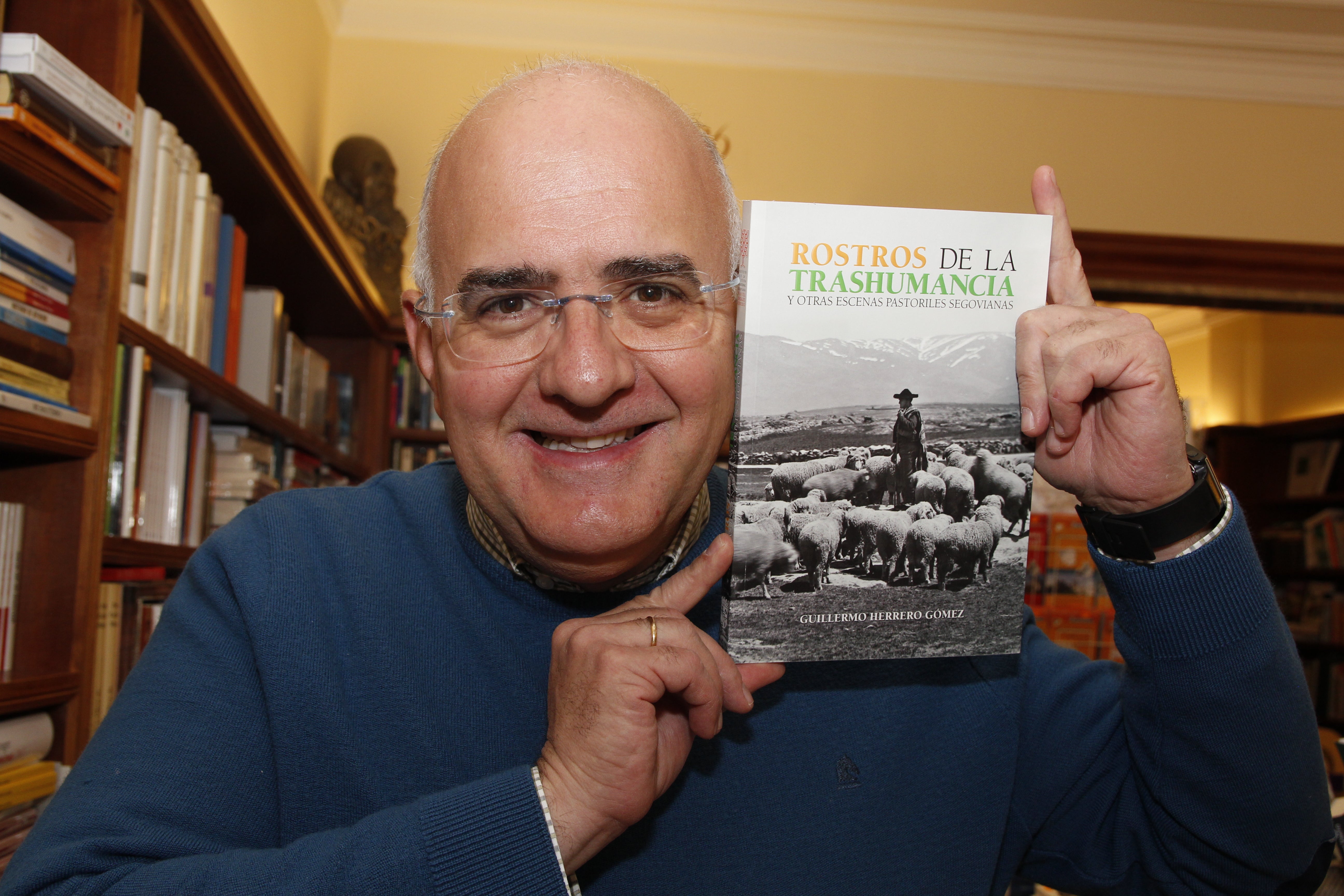 Guillermo Herrero presenta su libro sobre la trashumancia Guillermo Herrero presenta su libro sobre la trashumancia